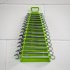 Sealey Reverse Spanner Rack Capacity 15 Spanners Hi-Vis Green