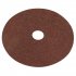 Sealey Worksafe 100mm Fibre Backed Sanding Disc 24Grit - Pack of 25