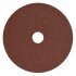 Sealey Worksafe 100mm Fibre Backed Sanding Disc 40Grit - Pack of 25