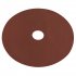 Sealey Worksafe 115mm Fibre Backed Sanding Disc 80Grit - Pack of 25