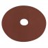 Sealey Worksafe 125mm Fibre Backed Sanding Disc 80Grit - Pack of 25