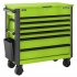 Sealey Tool Trolley 6 Drawer - Green