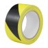 Durite - Adhesive Hazard Warning Tape (Black/Yellow) 50mm x 33m Bag 1 - 0-557-78