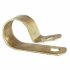 Durite - Clip Cable 5mm Diameter Brass Pack of 25 - 0-002-66