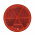 Durite - Reflector Red 80mm Round Adhesive Bag of 10 - 0-665-55