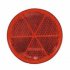 Durite - Reflector Red 80mm Round Adhesive Bag of 10 - 0-665-55