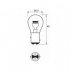 Durite - Bulb 24V 21/5W BAY15D  - 7-003-34