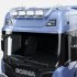 - Roof LH, cbl 6 lgt, w/conn, 4 clamp brkt, 3 whi LEDs SCANIA GPRS - 864611