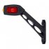 Durite - Lamp Outline Marker Red/White/Amber LED 12/24 volt RH Oblique  - 0-172-75