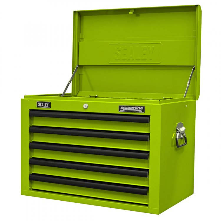 Topchest, Mid-Box Tool Chest & Rollcab 9 Drawer Stack